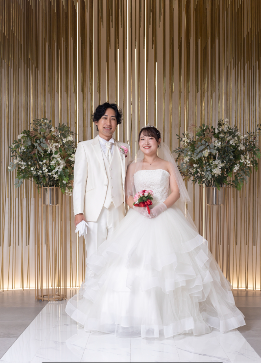 光と影のマリアージュ★ホワイトウェディング